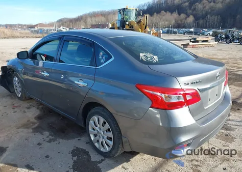 2017 Nissan Sentra S from USA, damaged, VIN 3N1AB7APXHY390502